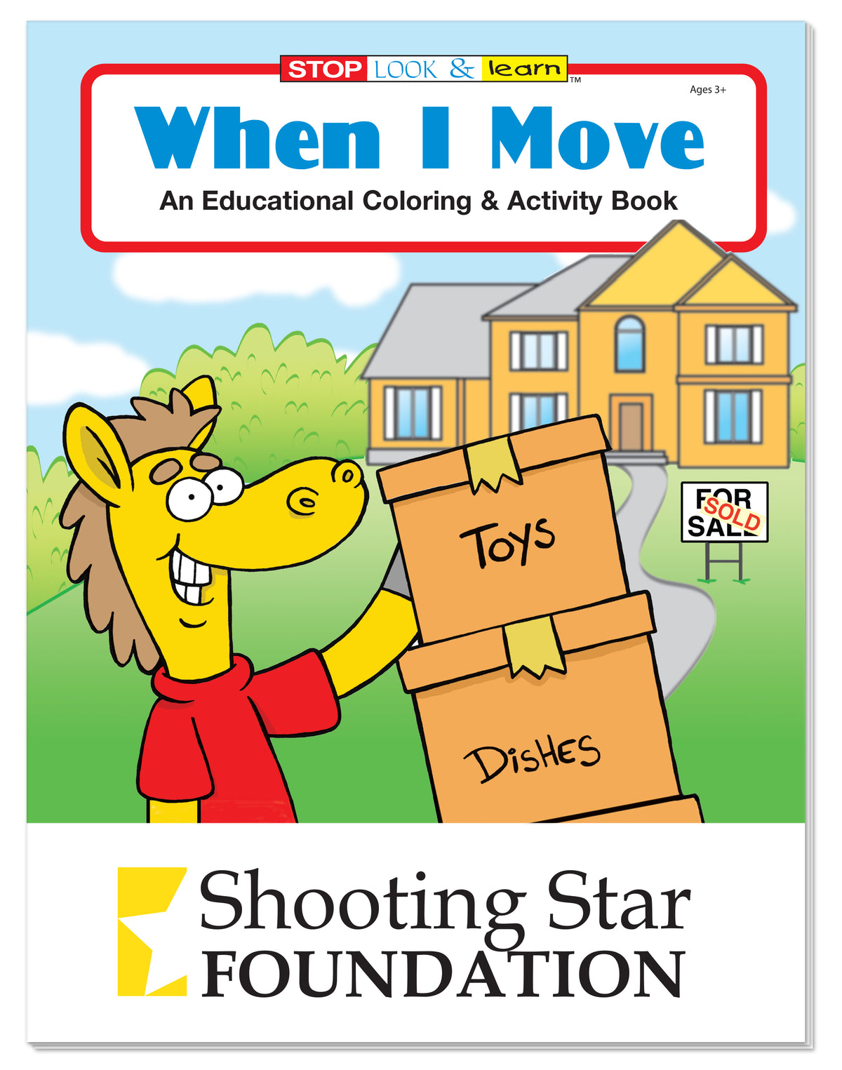 Custom logo Coloring Book: When I Move