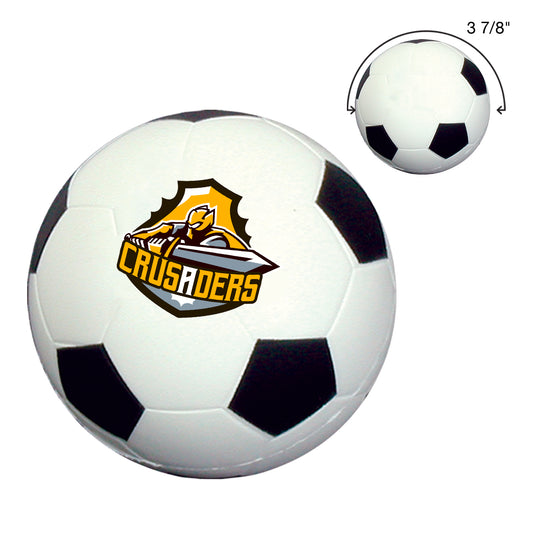 Custom logo Soccer Ball Shape Stress Reliever
