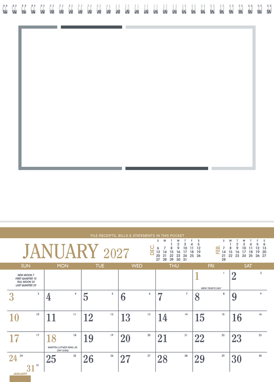 Recipe Pocket Calendar