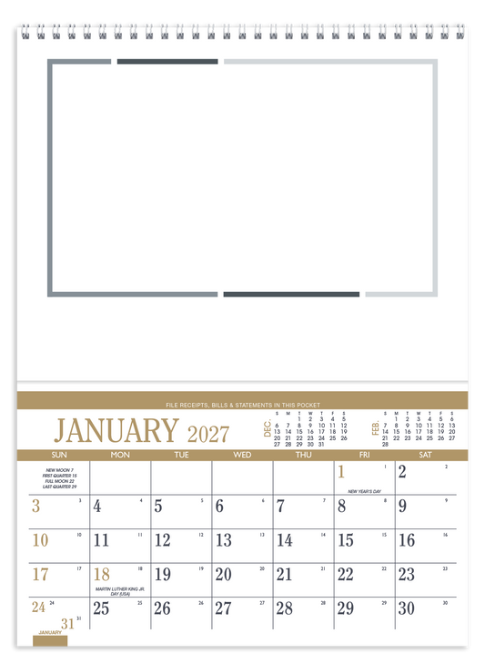Recipe Pocket Calendar