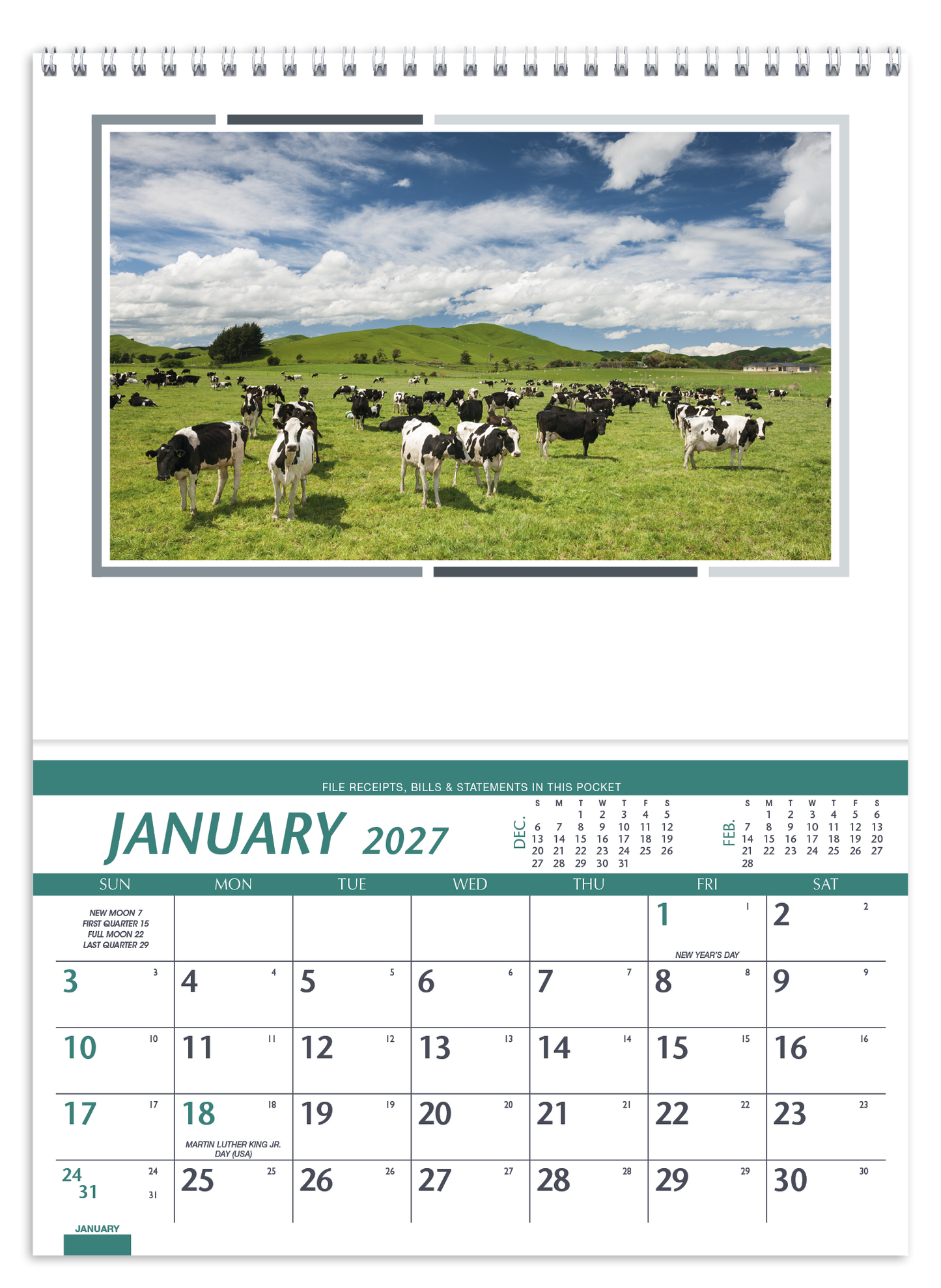 Farm Pocket Calendar