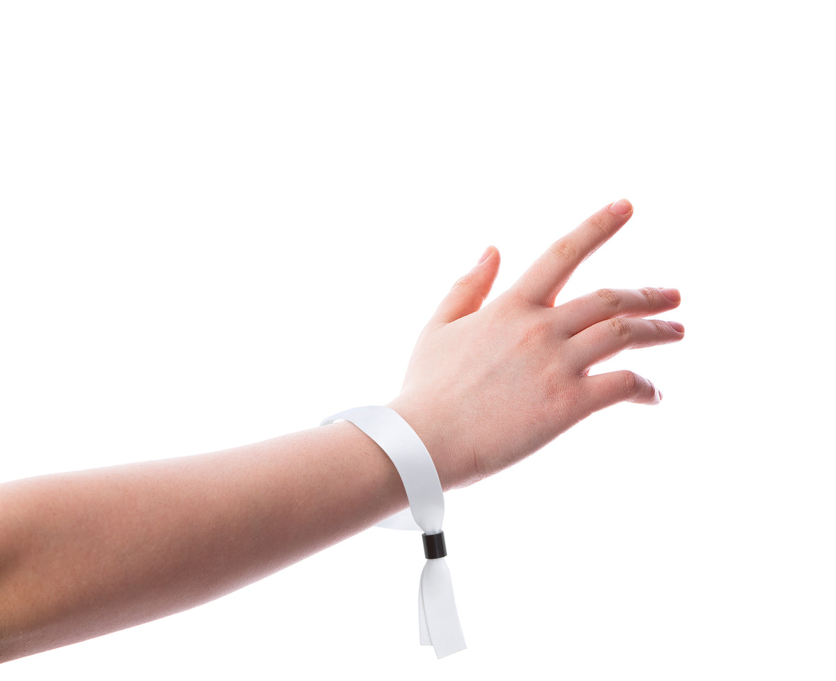 Custom logo 3/4" VIP Locking Wristband
