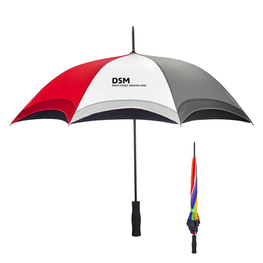 Custom logo 46" Arc Rainbow Umbrella