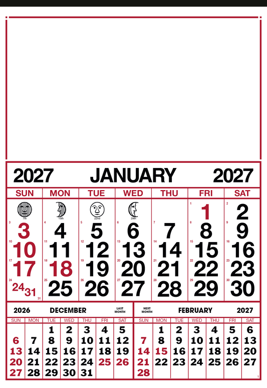 Commercial 12-Sheet Calendar