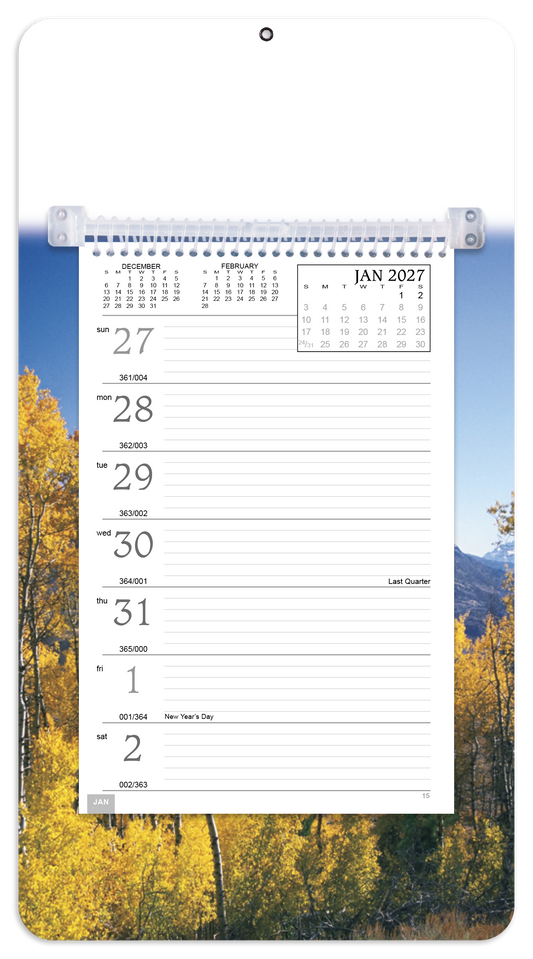 Full-Color Weekly Memo Calendar