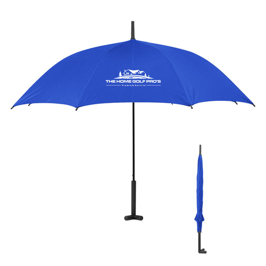 Custom logo 46" Arc Umbrella With Prop Stand