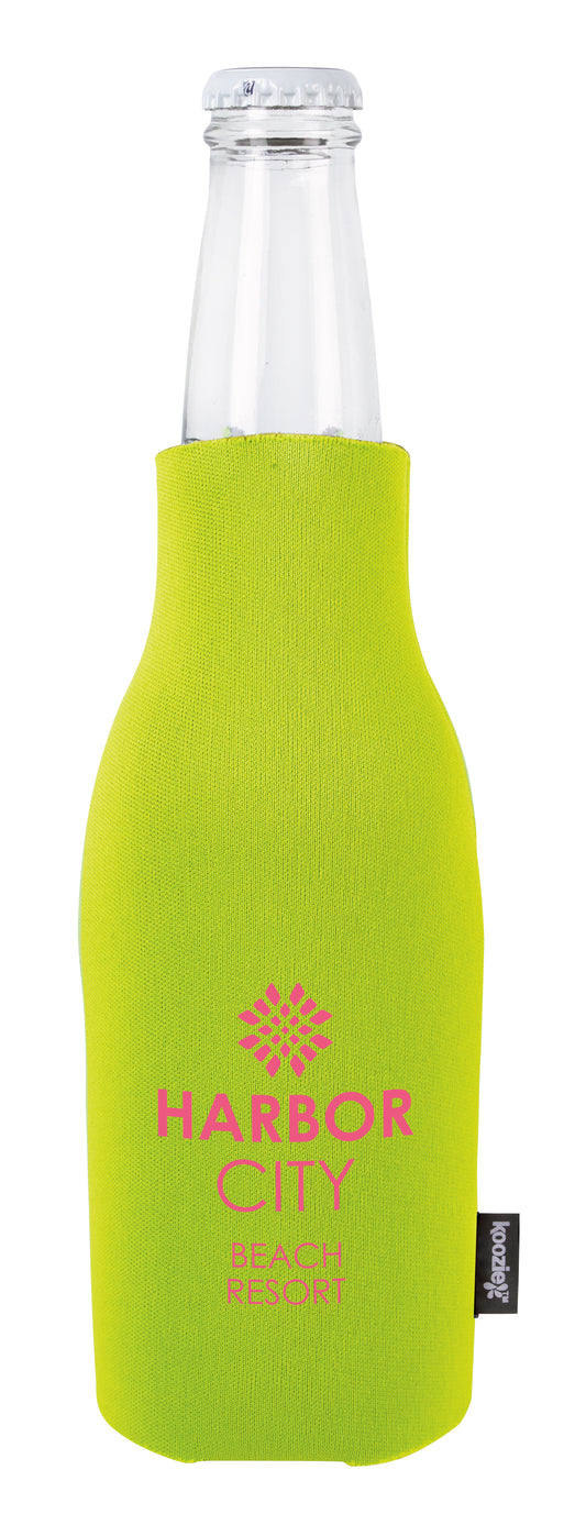 Zip-Up Bottle Cooler with Opener