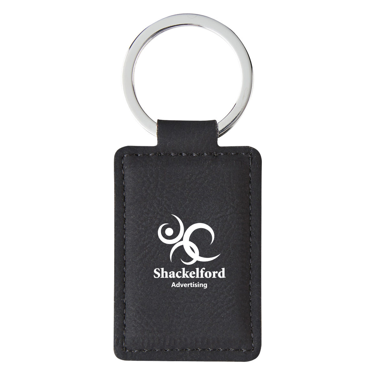 Custom logo Leatherette Executive Key Tag