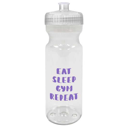 Custom logo 28 Oz. Poly-Clear™ Fitness Bottle