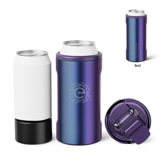 Custom logo 12/16 Oz. BrüMate Hopsulator Trio Fashion Colors