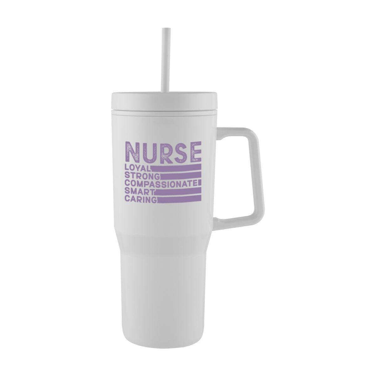 Custom logo 28 Oz. Intrepid Recycled PS Double Wall Tumbler