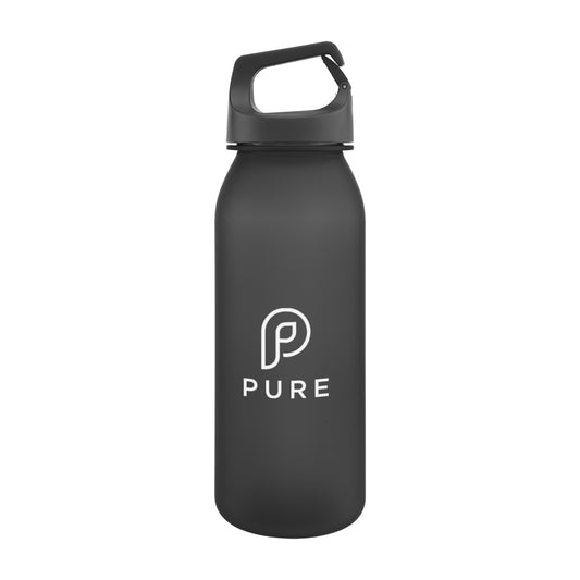 Custom logo 20 Oz. Brooke rPET Bottle With Easy Carry Handle