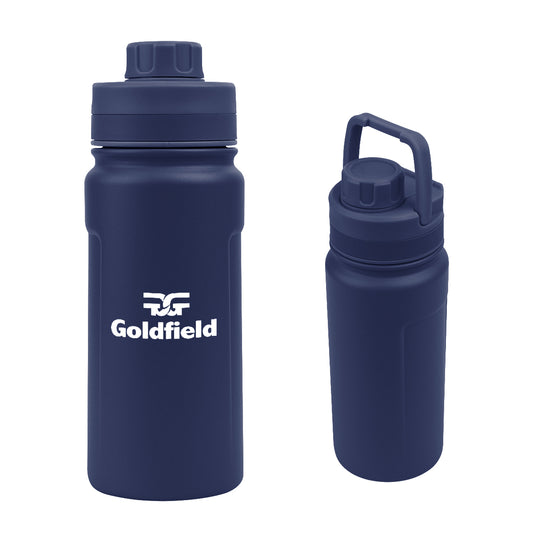 Custom logo 18 Oz. Leslie Recycled Stainless Steel Bottle
