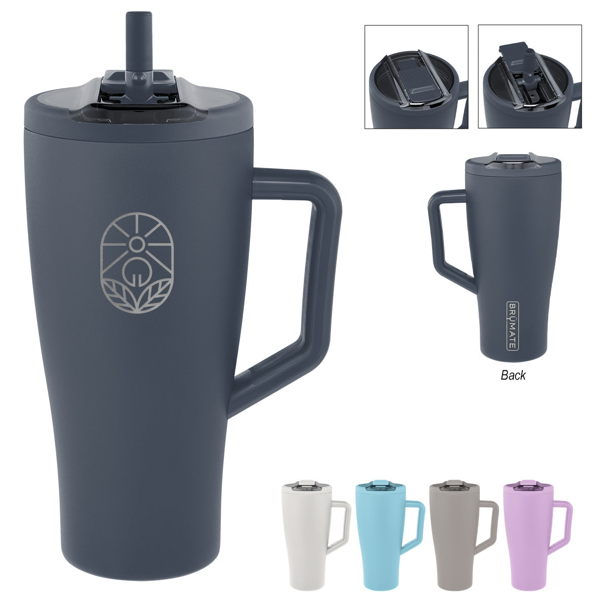 Custom logo 30 Oz. BrüMate Era Flip Fashion Colors