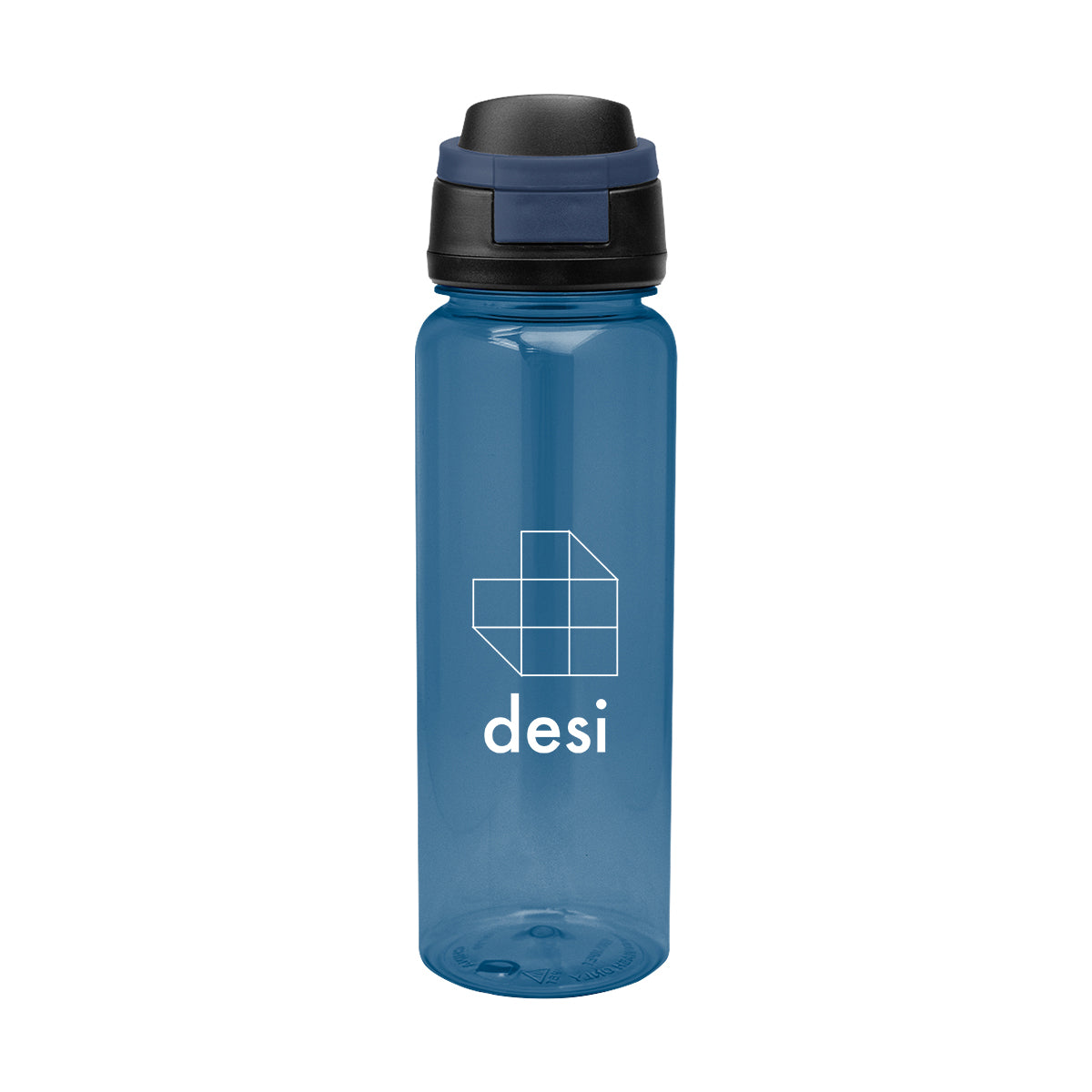 Custom logo 32 Oz. Pop Sip RPET Bottle