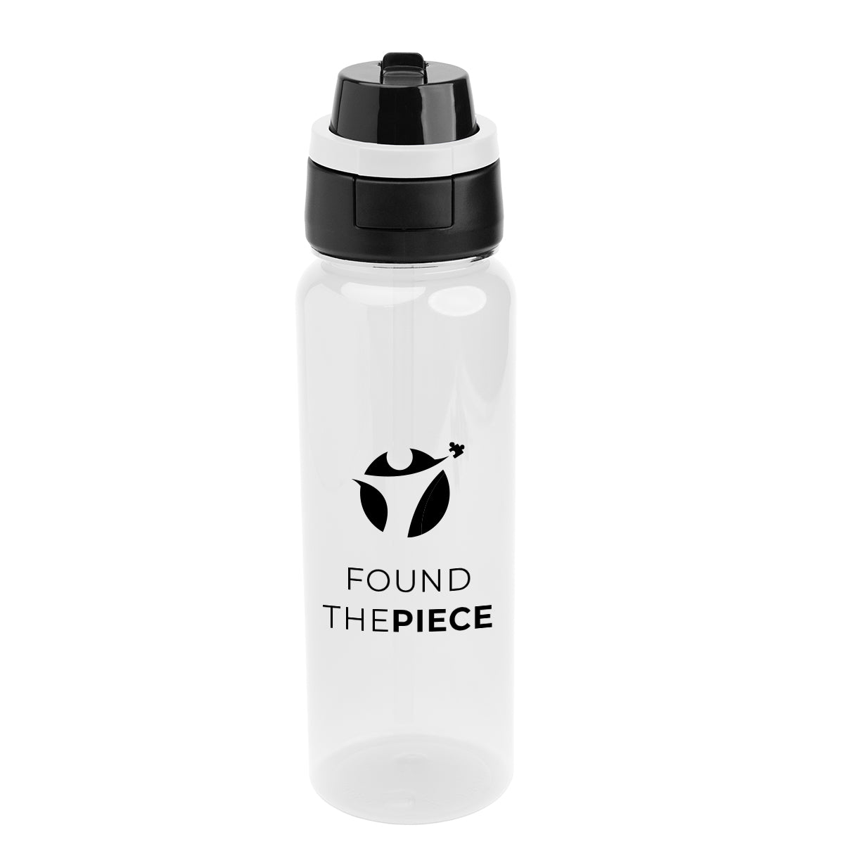 Custom logo 32 Oz. Pop Sip & Chug rPET Bottle