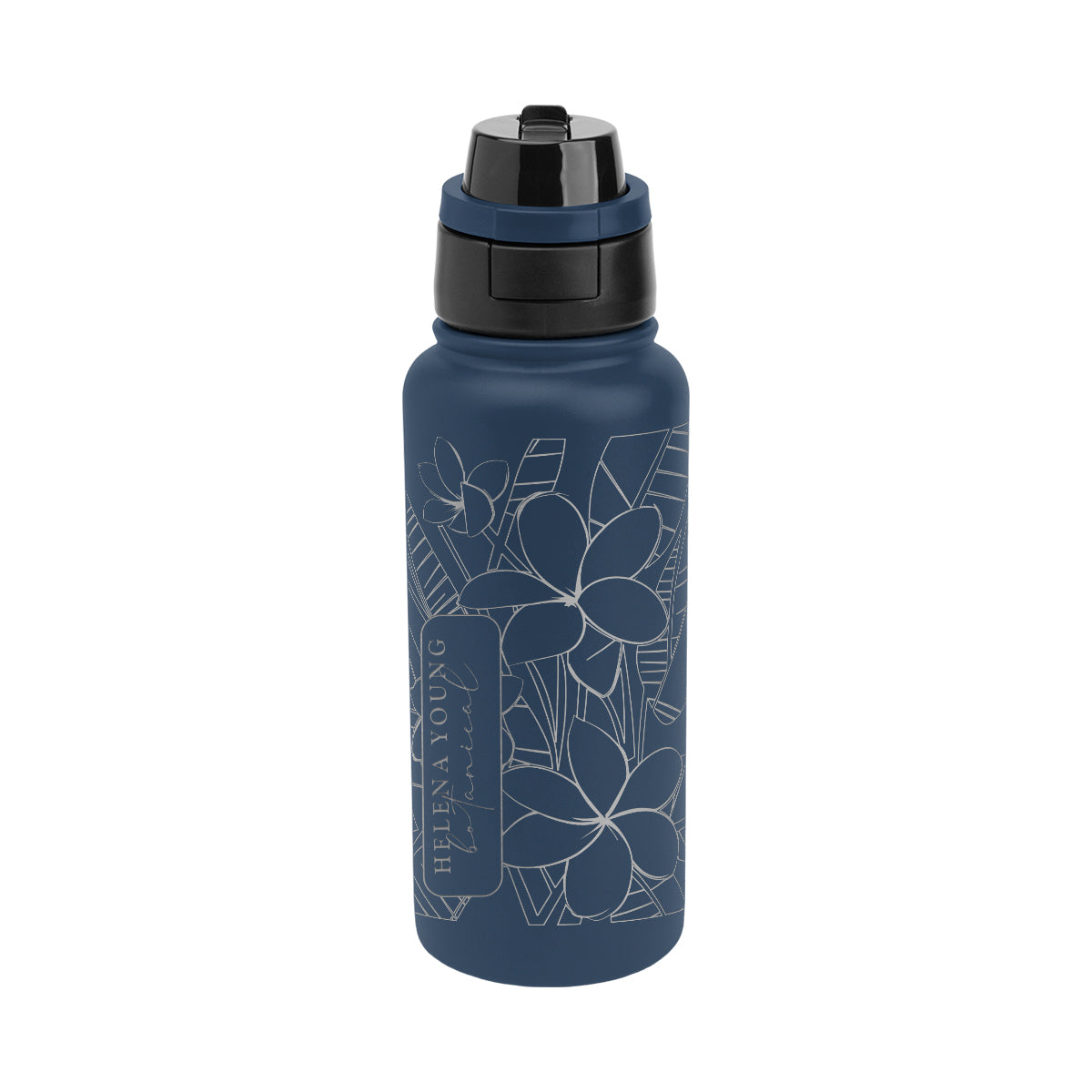 32 Oz. Full Laser Pop Sip & Chug Recycled Stainless Steel Bottle