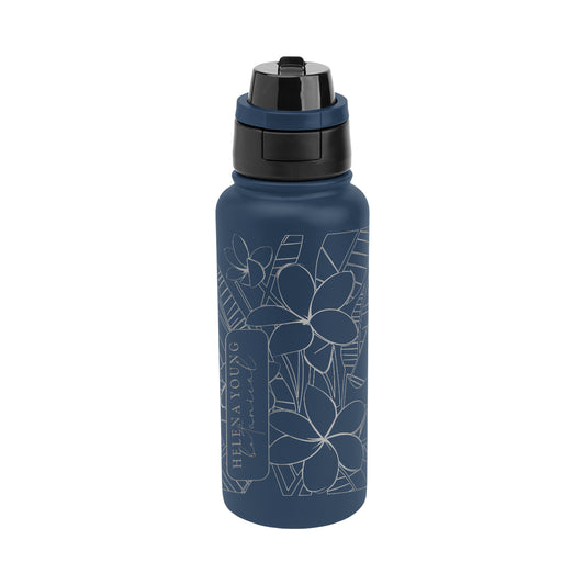 Custom logo 32 Oz. Full Laser Pop Sip & Chug Recycled Stainless Steel Bottle