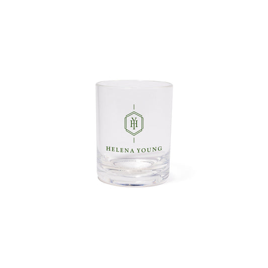 Custom logo 12 Oz. Silipint® Crystal Clear Silicone Rocks Glass