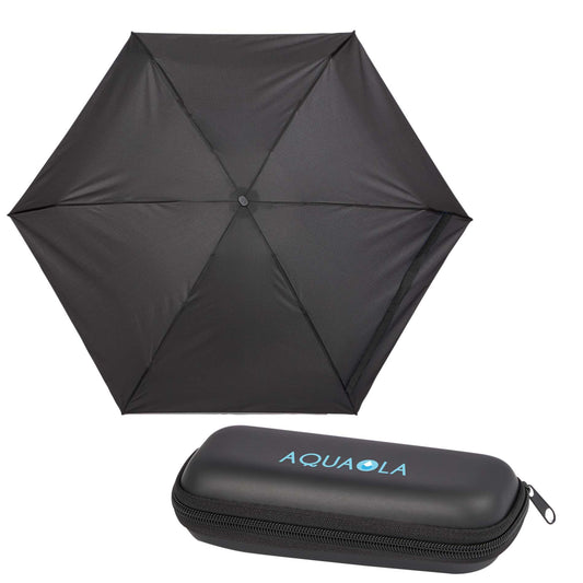 Custom logo 37" Compact Travel Umbrella With Case