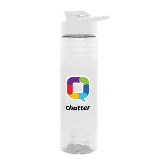 Custom logo 24 Oz. Full Color Accel Bottle
