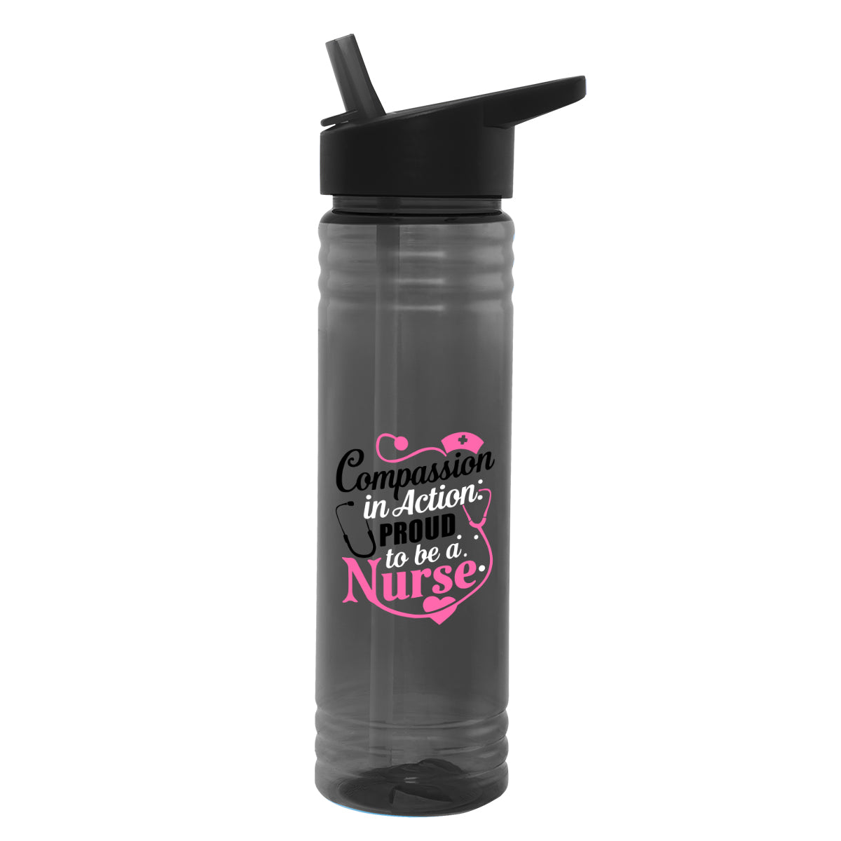 Custom logo 24 Oz. Full Color Vibe Bottle