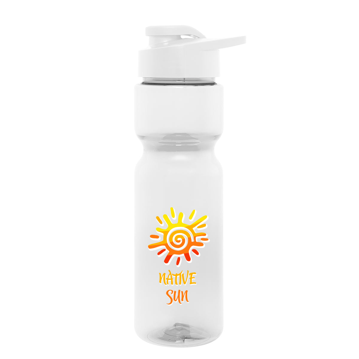 Custom logo 28 Oz. Full Color Clutch Bottle