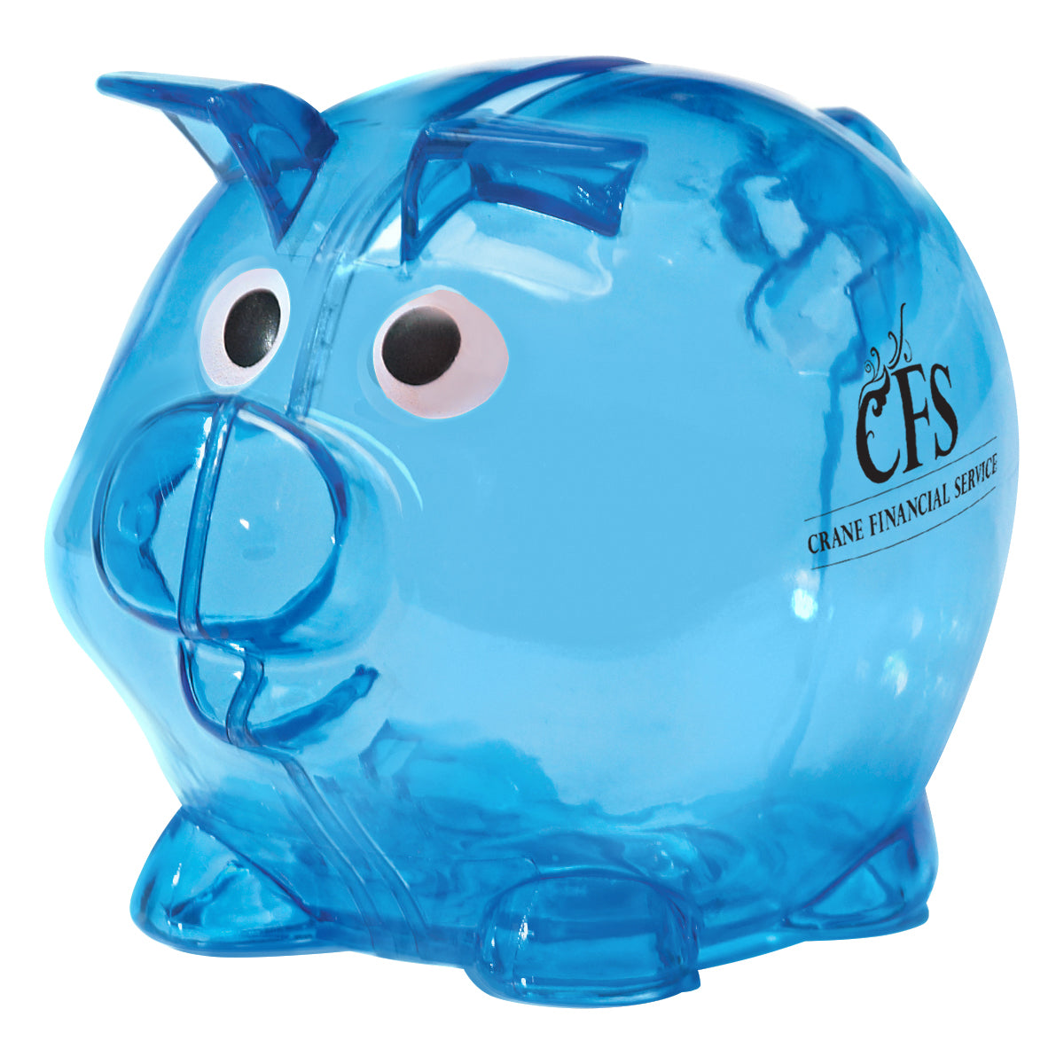 Custom logo Mini Plastic Piggy Bank