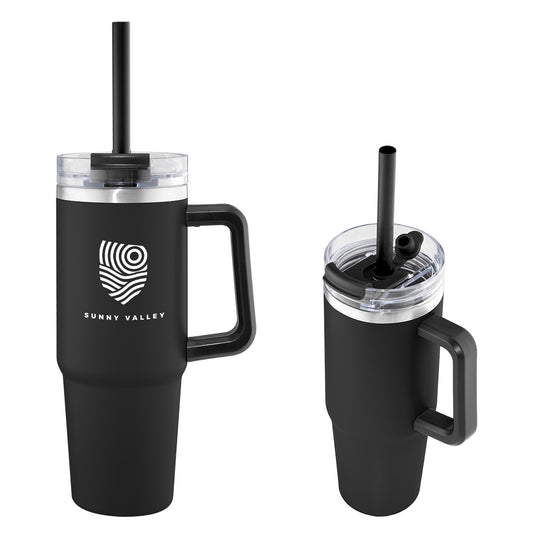 Custom logo 30 Oz. Intrepid Recycled Stainless Steel Tumbler
