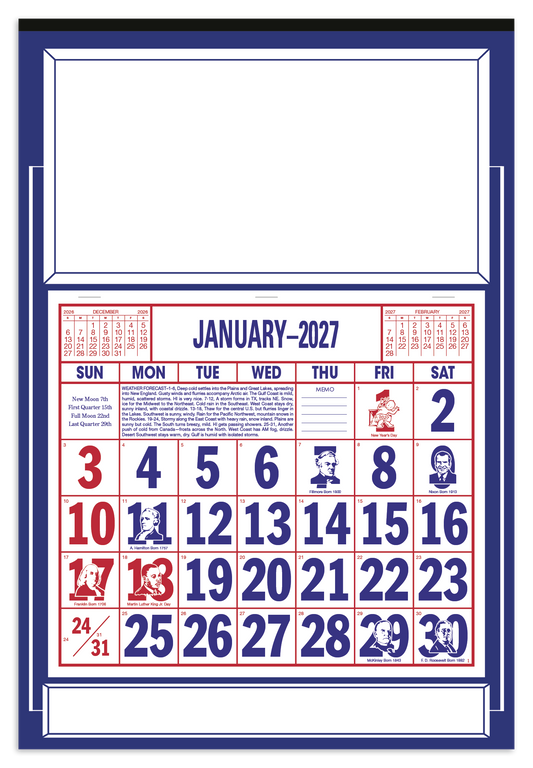 Apron Calendar