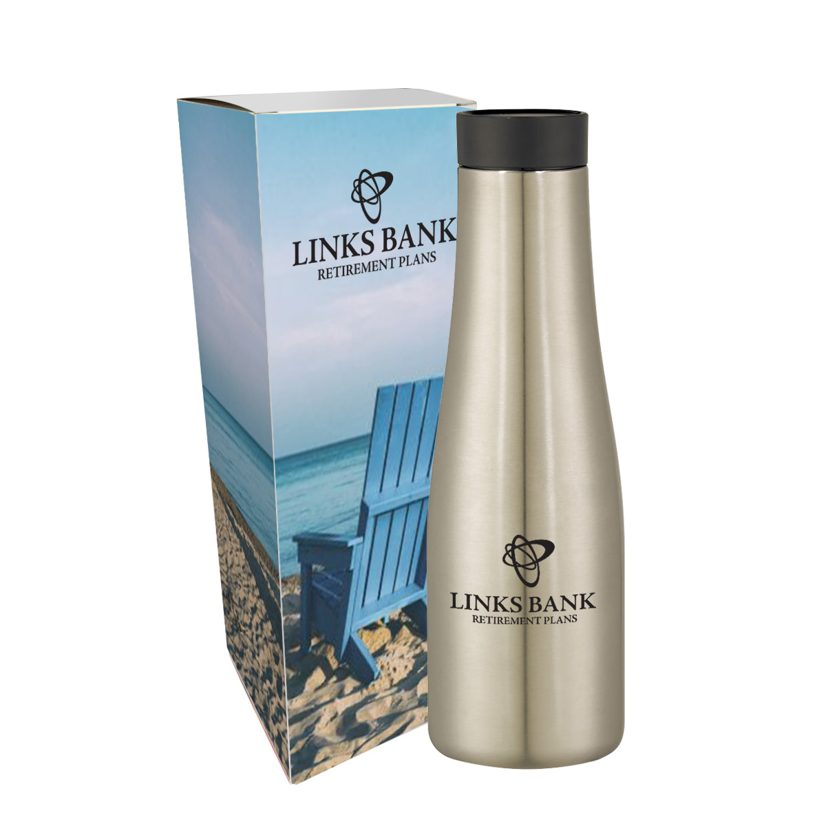 Custom logo 20 Oz. Clinch Stainless Steel Bottle With Custom Box