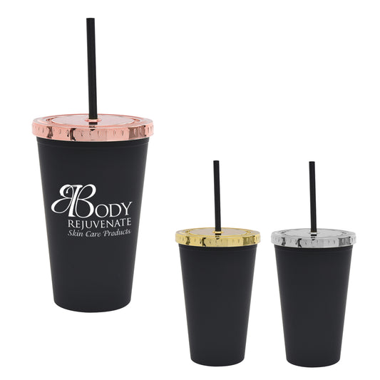Custom logo 16 Oz. Moonlit Cove Tumbler