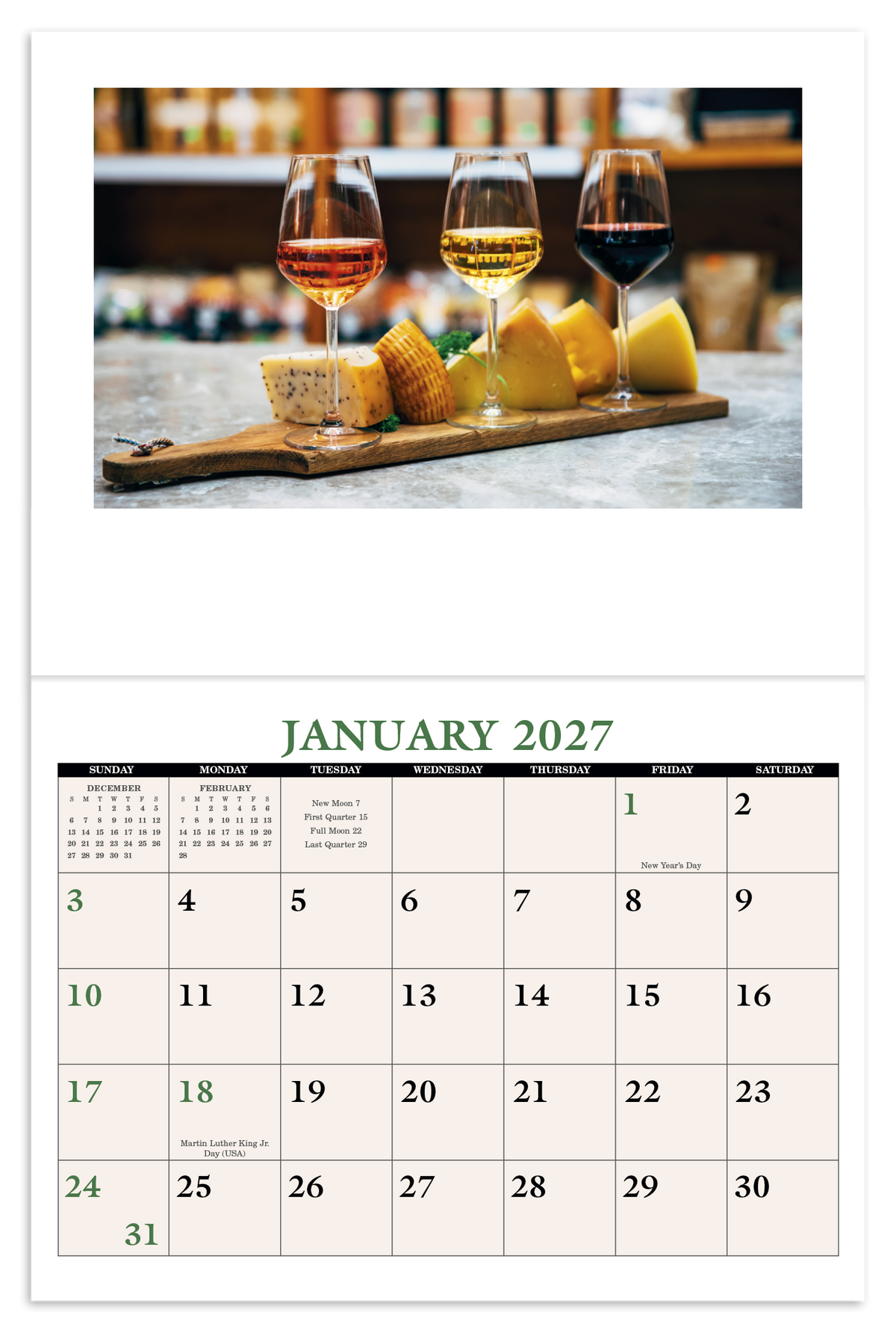 Custom logo Home Recipe Calendar