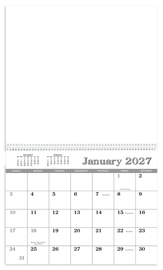 Custom Single Image Appointment Calendar
