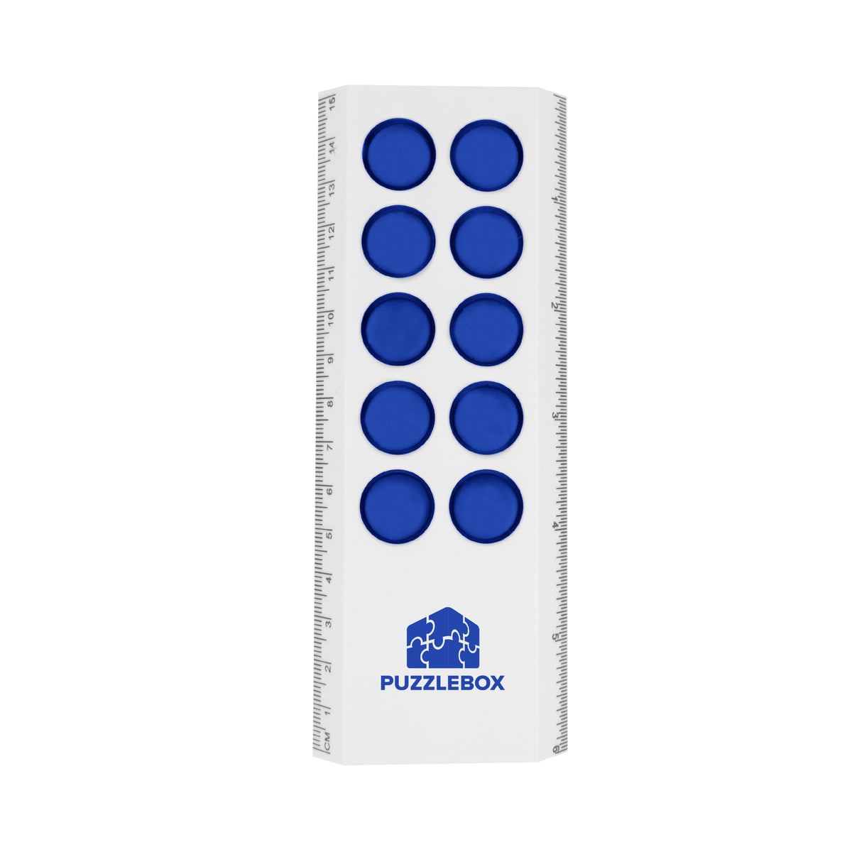 Custom logo 6" Push Pop Stress Reliever Ruler