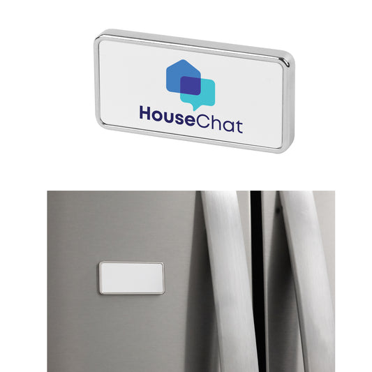 Custom logo Two Piece Magnetic Photo Holder