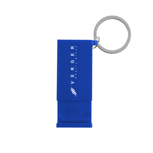 Custom logo rABS Clip Phone Stand Key Ring
