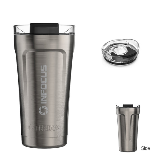 Custom logo 16 Oz. Otterbox® Elevation® Core Colors Stainless Steel Tumbler