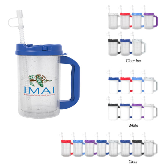 Custom logo 20 Oz. Thermo Mug