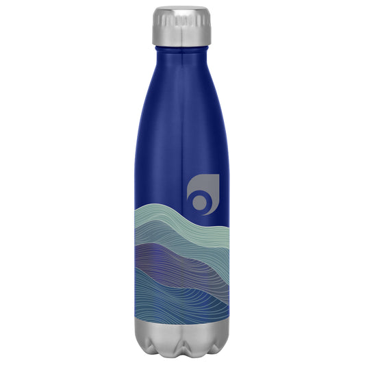 Custom logo 16 Oz. Full Color Swiggy Stainless Steel Bottle