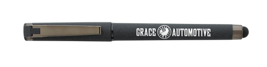 Custom logo Cali Stylus Gunmetal Suede RABS Pen