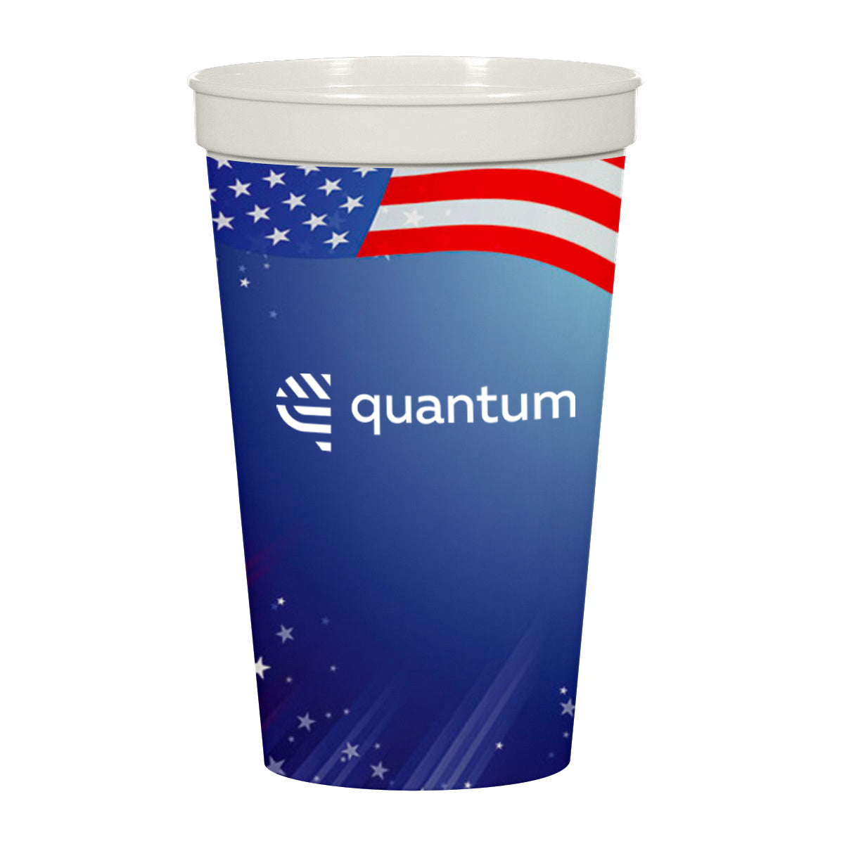 Custom logo 22 Oz. Full Color Big Game Stadium Cup