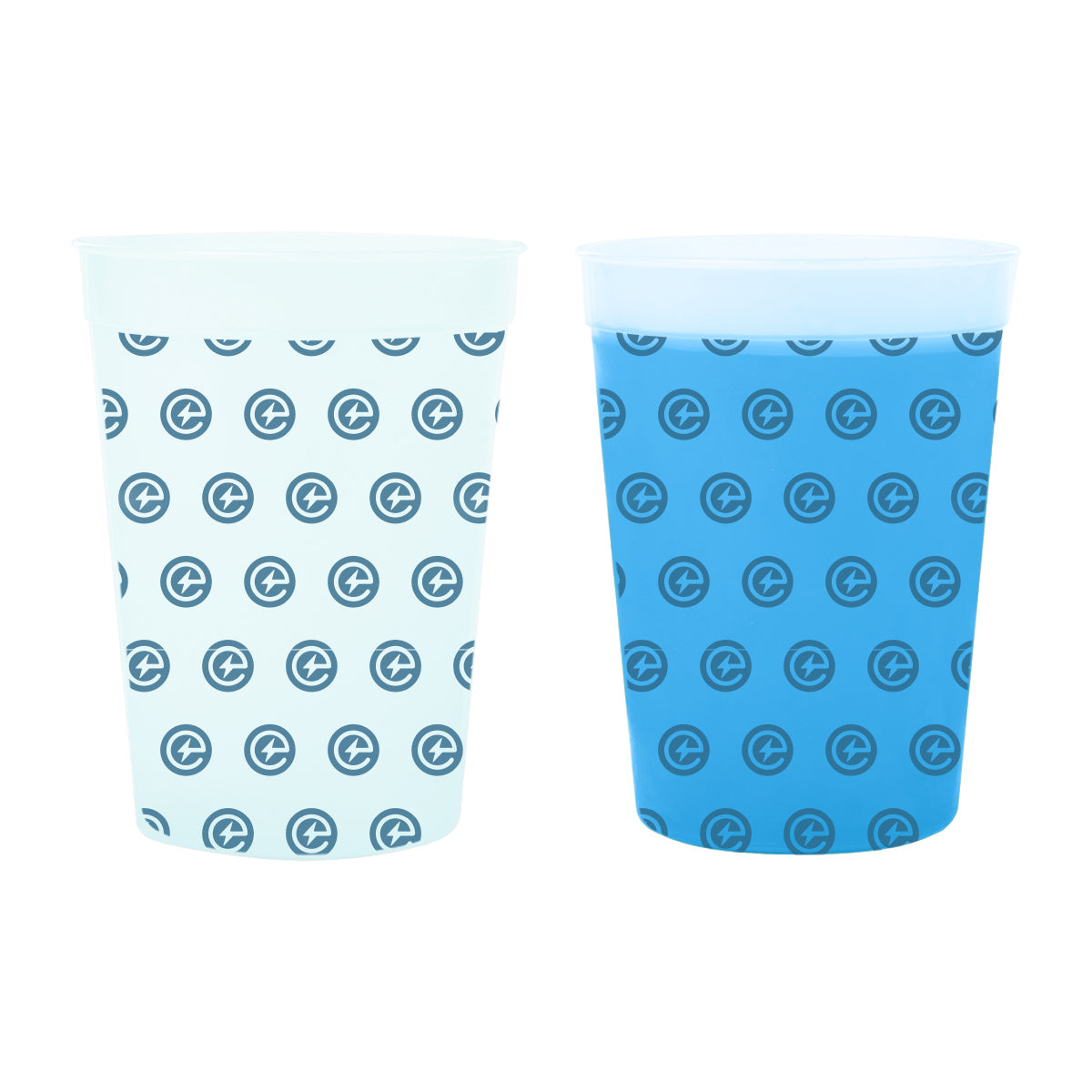 Custom logo 12 Oz. Full Color Mood Stadium Cup