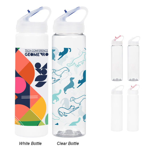 Custom logo 25 Oz. Full Color Brooks Bottle