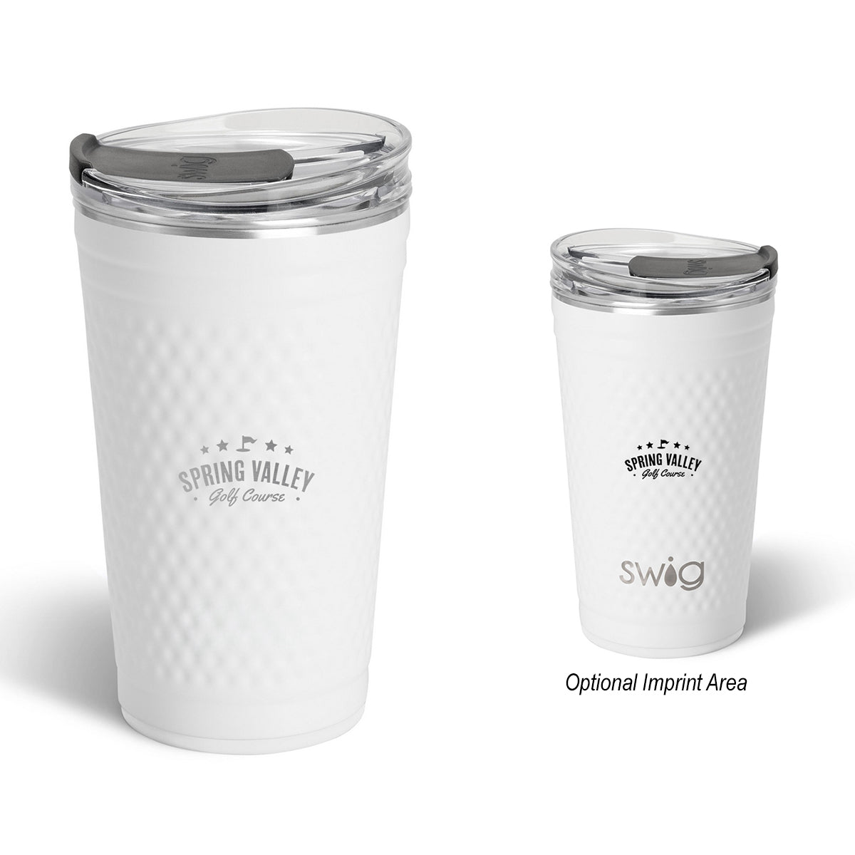 Custom logo 24 Oz. Swig Life™ Golf Ball Party Cup
