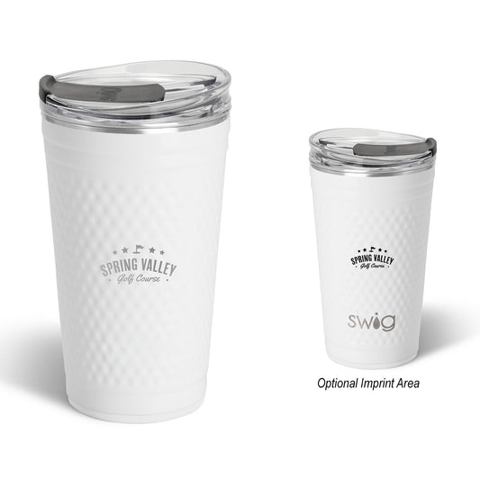Custom logo 24 Oz. Swig Life™ Golf Ball Party Cup