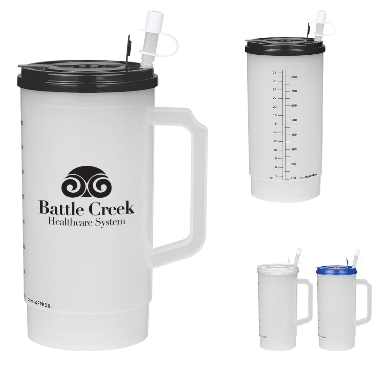 Custom logo 32 Oz. Medical Tumbler With Measurements