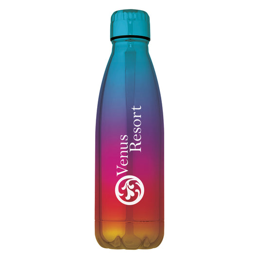 Custom logo 16 Oz. Verdi Stainless Steel Swiggy Bottle