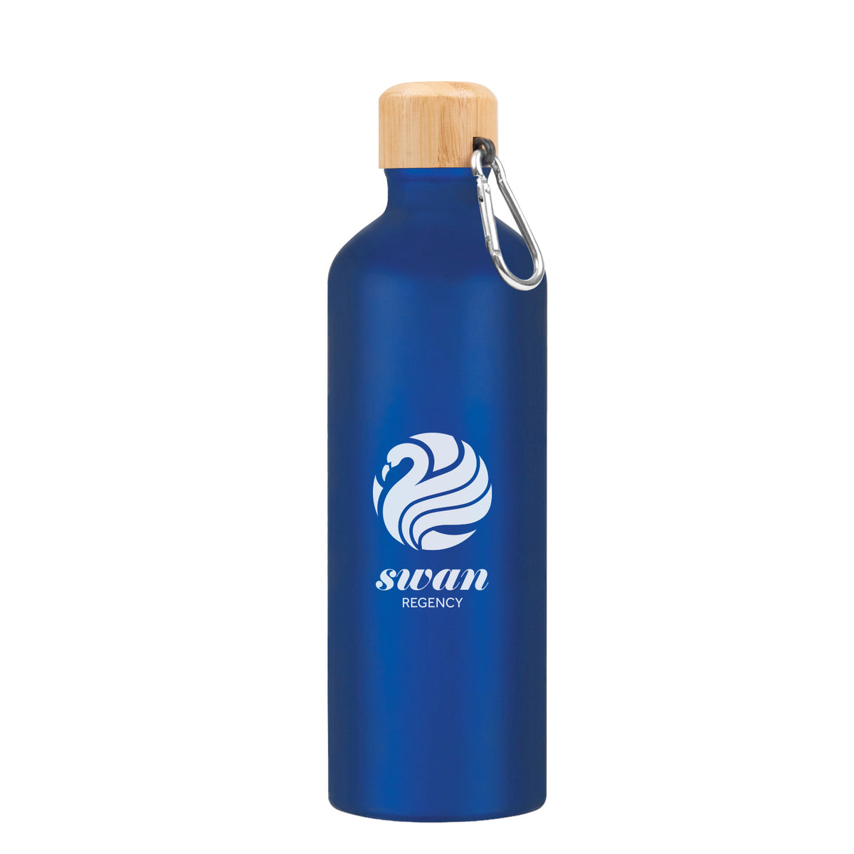 Custom logo 25 Oz. Aluminum Tundra Bike Bottle With Bamboo Lid