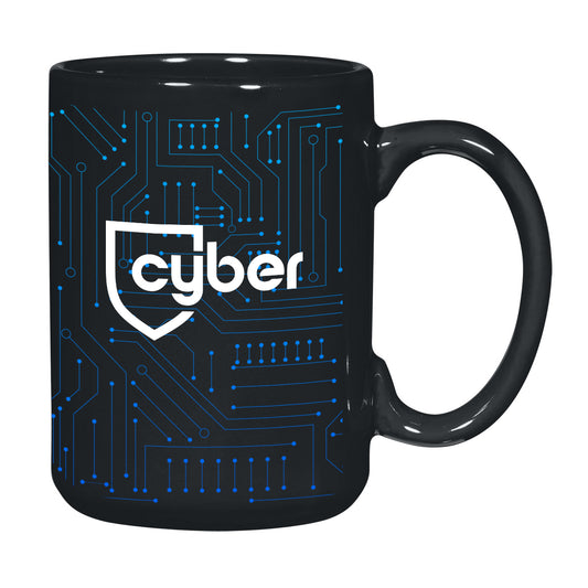 Custom logo 15 Oz. Full Color El Grande Mug